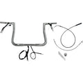 FAT BAGGERS INC. 1-1/4" EZ Install Flat Top Handlebar - 11" - Chrome 749011