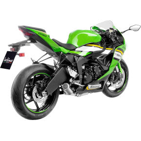 LEOVINCE - LV Corsa S Slip-On Muffler - Titanium - Kawasaki ZX-6R 15413STU 1811-4957