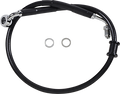 DRAG SPECIALTIES Brake Line - Front (Upper) - Black 618604-BLK