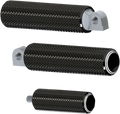 ARLEN NESS Footpegs - Dual Ring - Black 07-934