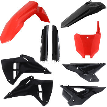 ACERBIS Full Replacement Body Kit - Red/Black