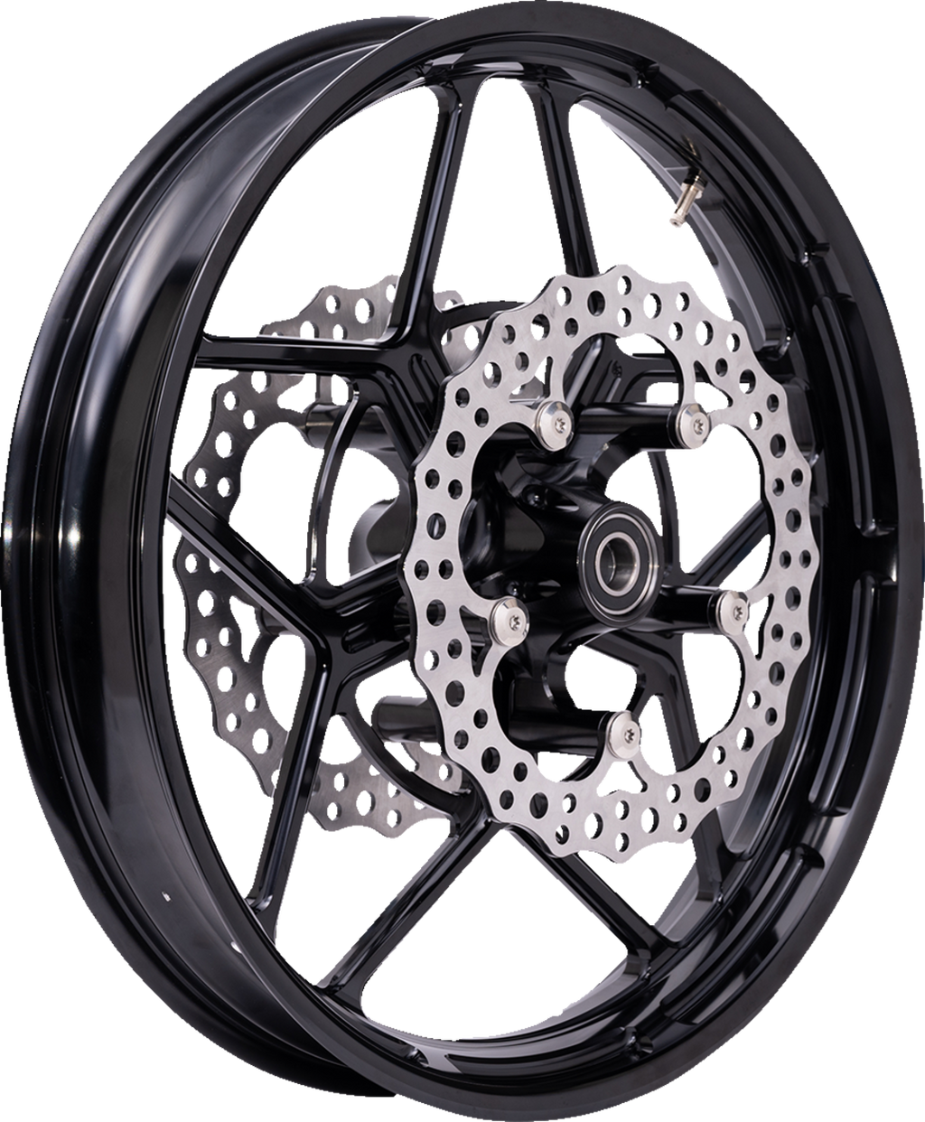 ARLEN NESS Hub - Spider - Dual Disc - Front - Black 71-660