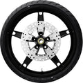 COASTAL MOTO Daytona Front Wheel - Black (21") | Rotor (11.8) | Dunlop AE Tire (130/60B21) PKG2-DAY213SB-ABST