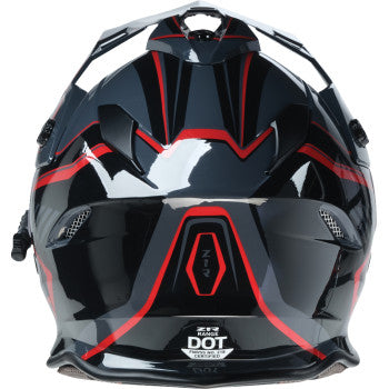Z1R Range 2.0 Snow Helmet - Rotor - Black/Red - Large 0101-17232