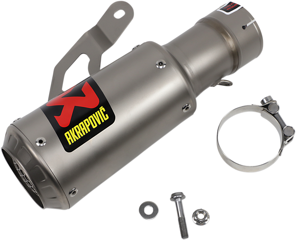 AKRAPOVIC Titanium Slip-On Line Muffler S1000R / S1000RR /M 1000 RR 2020- 2025 S-B10SO11-CBT 1811-3739