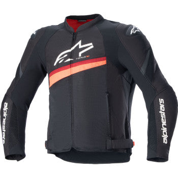 ALPINESTARS T-GP Plus R v4 Airflow Jacket - Black/Red Fluo - 3XL 3300624-1030-3X