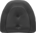 SADDLEMEN Tour-Pak Backrest Pad Cover - Pillow Top - Black 88-11884PT