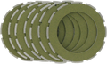 DRAG SPECIALTIES Aramid Fiber Plates 1131-0440