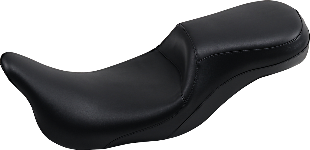LE PERA Outcast Daddy Long Legs Seat - 2-Up - Without Backrest - Smooth - Black - FLH LK-997DL