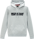 ALPINESTARS Reblaze Hoodie - Heather Gray/Black - 2XL 12135166011262X