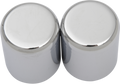 DRAG SPECIALTIES Docking Covers - Small - Chrome C77-0099C