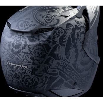ICON Elsinore™ Helmet - Darkgard - Black - Large 0101-18341