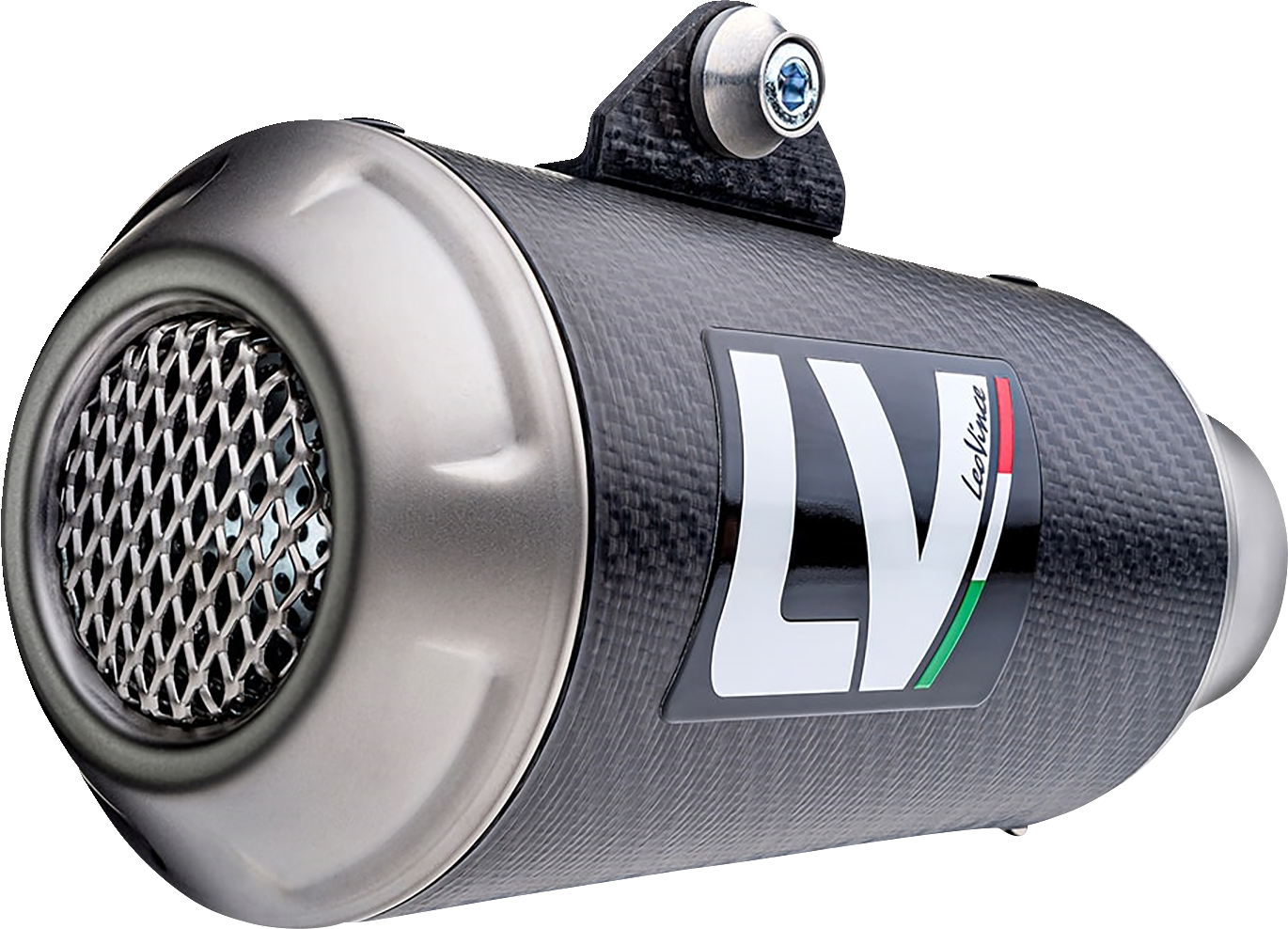 LEOVINCE LV-10 Slip-On Muffler - Carbon Fiber 15242C