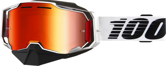 100% Armega Snow Goggles - Lightsaber - Red Mirror 50008-00002