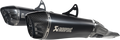 Akrapovic slip-on series mufflers - titanium/carbon fiber - black Hayabusa Busa 2021 -2024  G3 S-S13SO4-HRAATBL 1811-4158