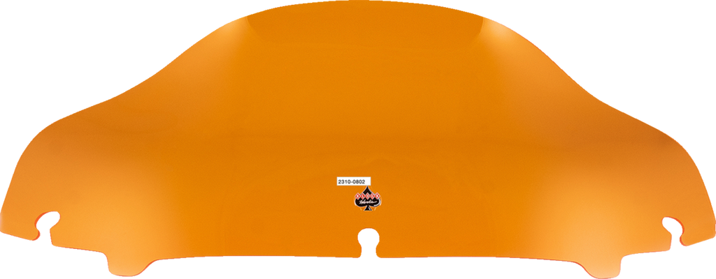 KLOCK WERKS Kolor Flare™ Sport Windshield - 6-1/2" - Orange - FLH KWW-01-0682