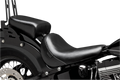 LE PERA Bare Bones Pillion Pad - Deluxe - Smooth - Black - FXS '11-'13 LKS-007PDX
