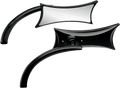 ARLEN NESS 4 Point Mirror - Black - Left 13-418