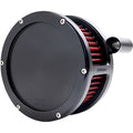 FEULING OIL PUMP CORP. BA Air Cleaner Kit - Black with Red Filter - Twin Cam 5443