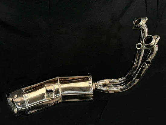 Vandemon CFMOTO 450NK Stainless Steel Low Mount Exh System 2023-24  CFMOTO450NKSSLMEXHA VA-100