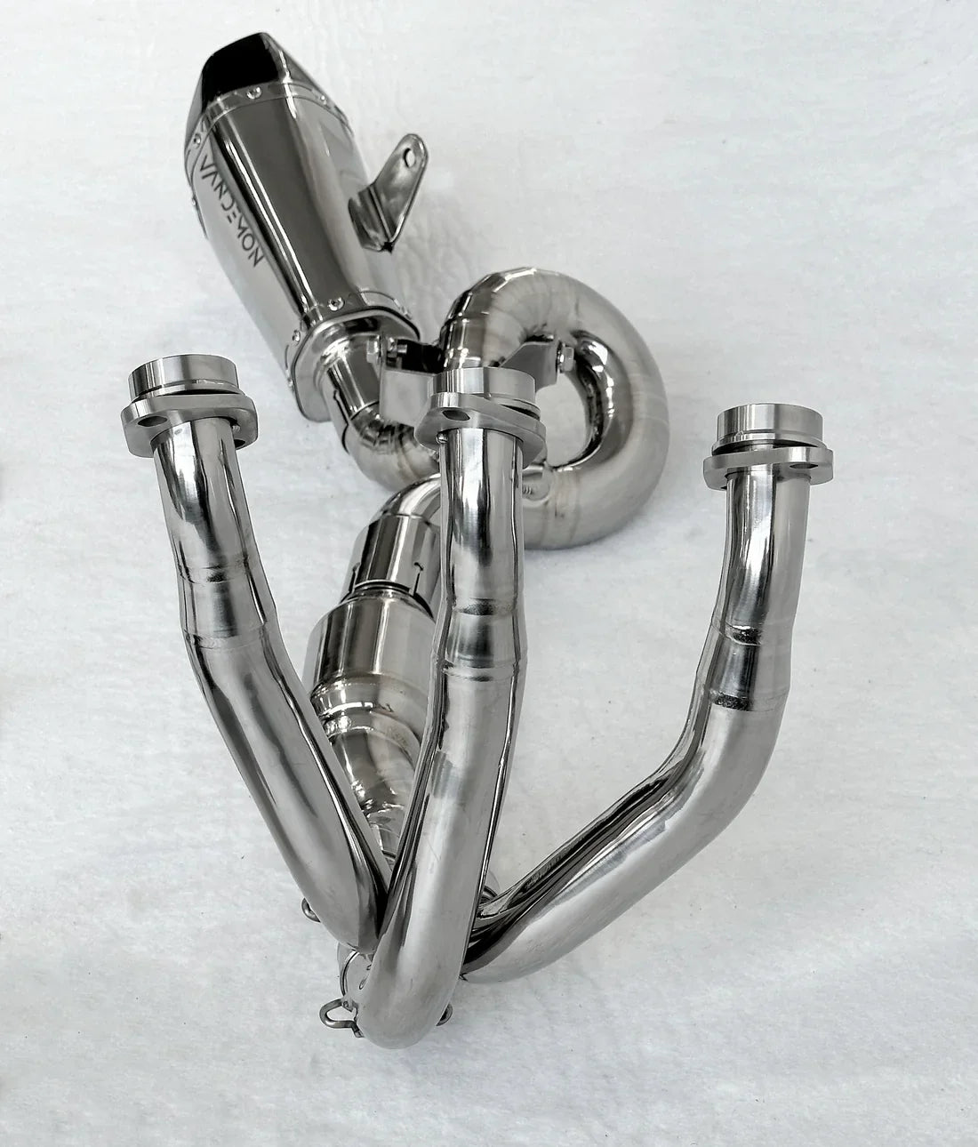 Vandemon CFMOTO 675SR-R, 675SR-S 675NK  Full Titanium Exhaust System CFMOTO675SRRTIPOLEXHA