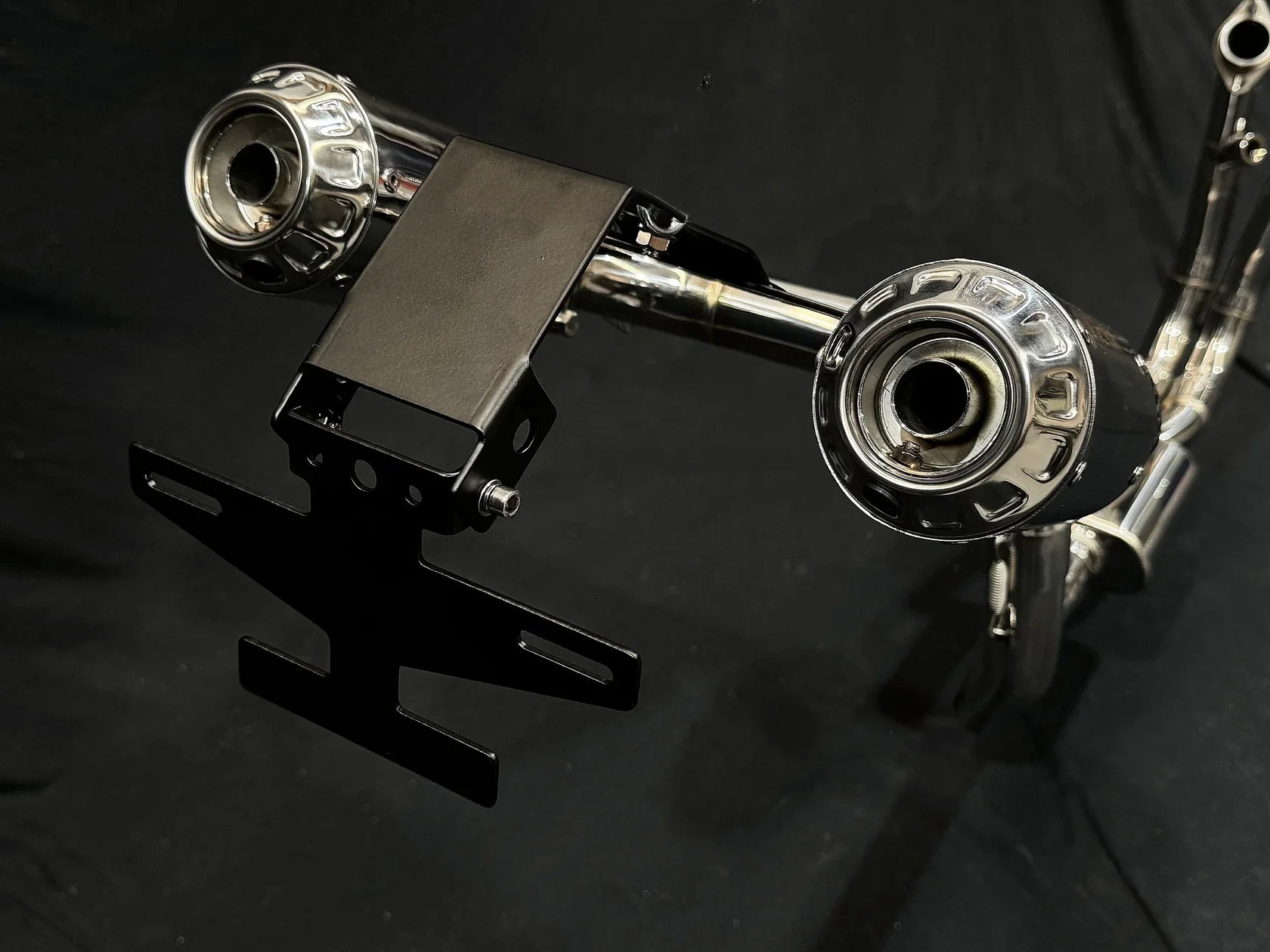 Vandemon CFMOTO 450SR-S 2025 Stainless Steel High Mount Exhaust System 2025 VA-171