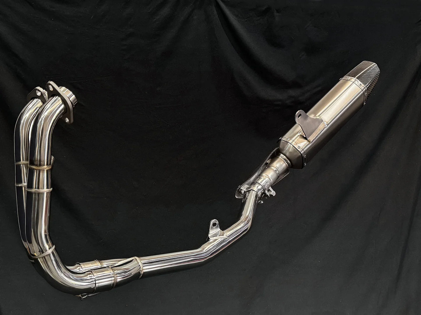 Vandemon 450SR & 450SR-S Stainless Steel Race Exhaust System CFMOTO450SRSSSMEXHB