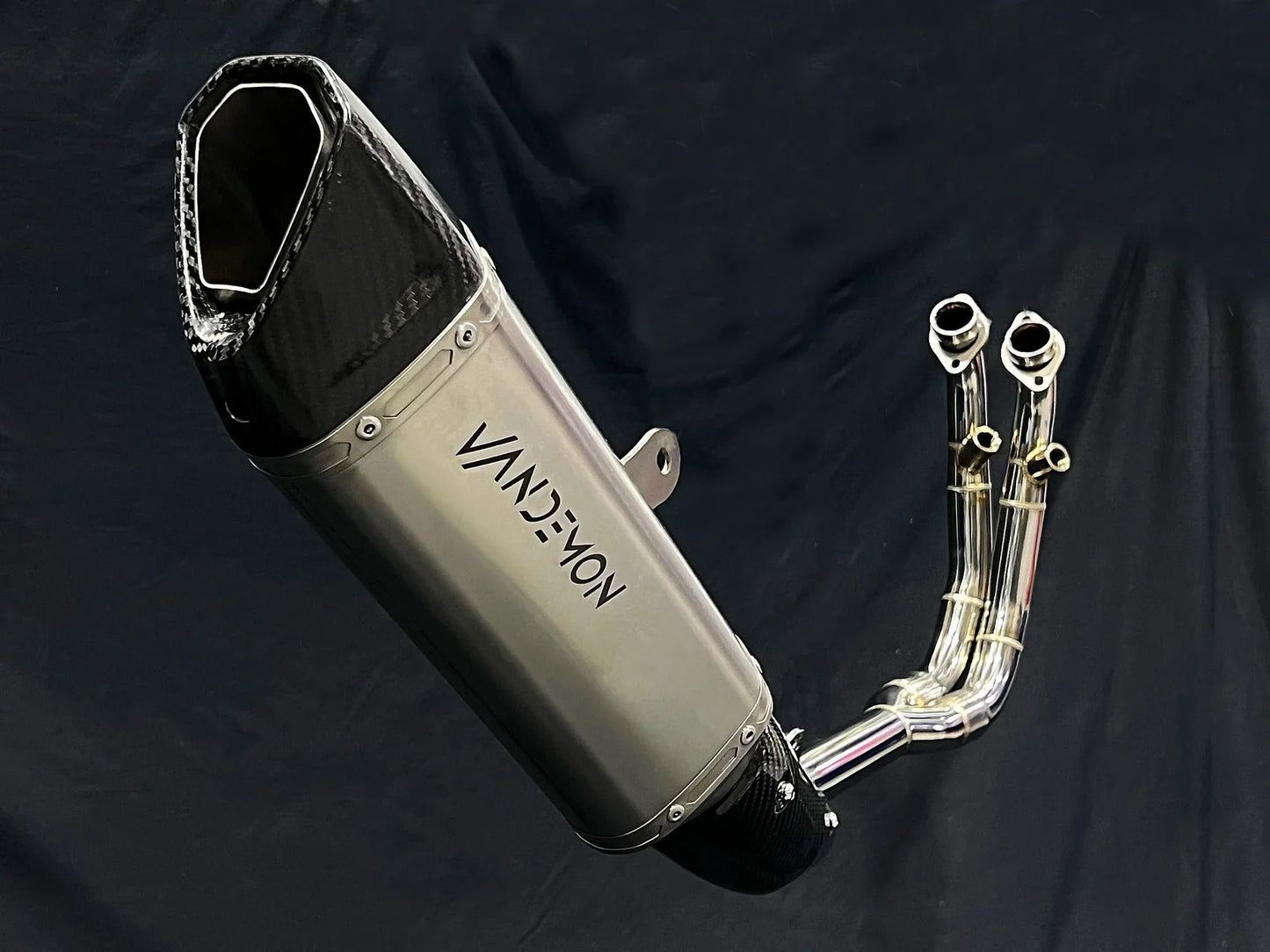 Vandemon 450SR & 450SR-S Stainless Steel Race Exhaust System CFMOTO450SRSSSMEXHB