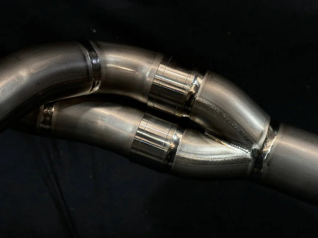 Vandemon CFMOTO 800MT Adventure Titanium Exhaust System  CFMOTOMT8ADEXHBRA VA-108