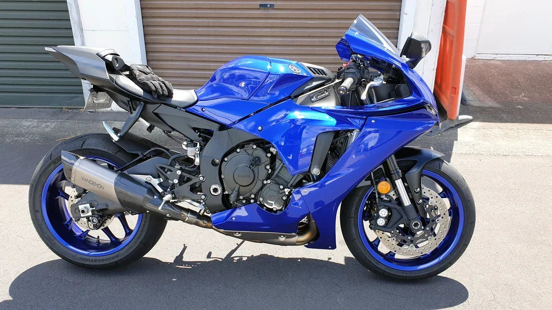 Vandemon  Yamaha YZF-R1 & YZF-R1M Vandemon Titanium Exhaust System 2015-25 YAMAR115EXHTICFA VA-82