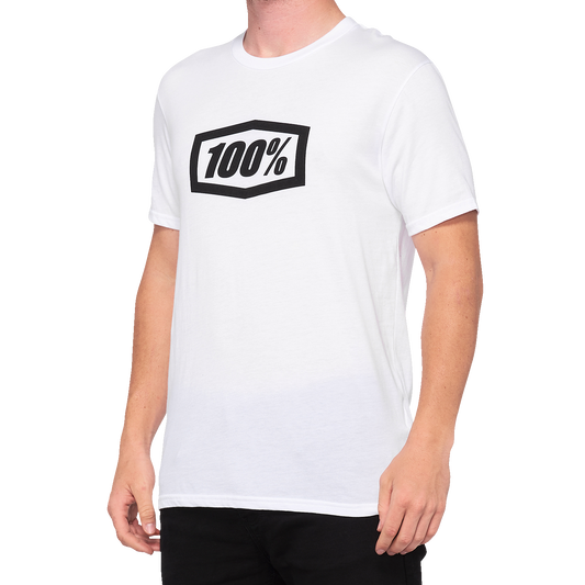 100% Icon T-Shirt - White - XL 20000-00053