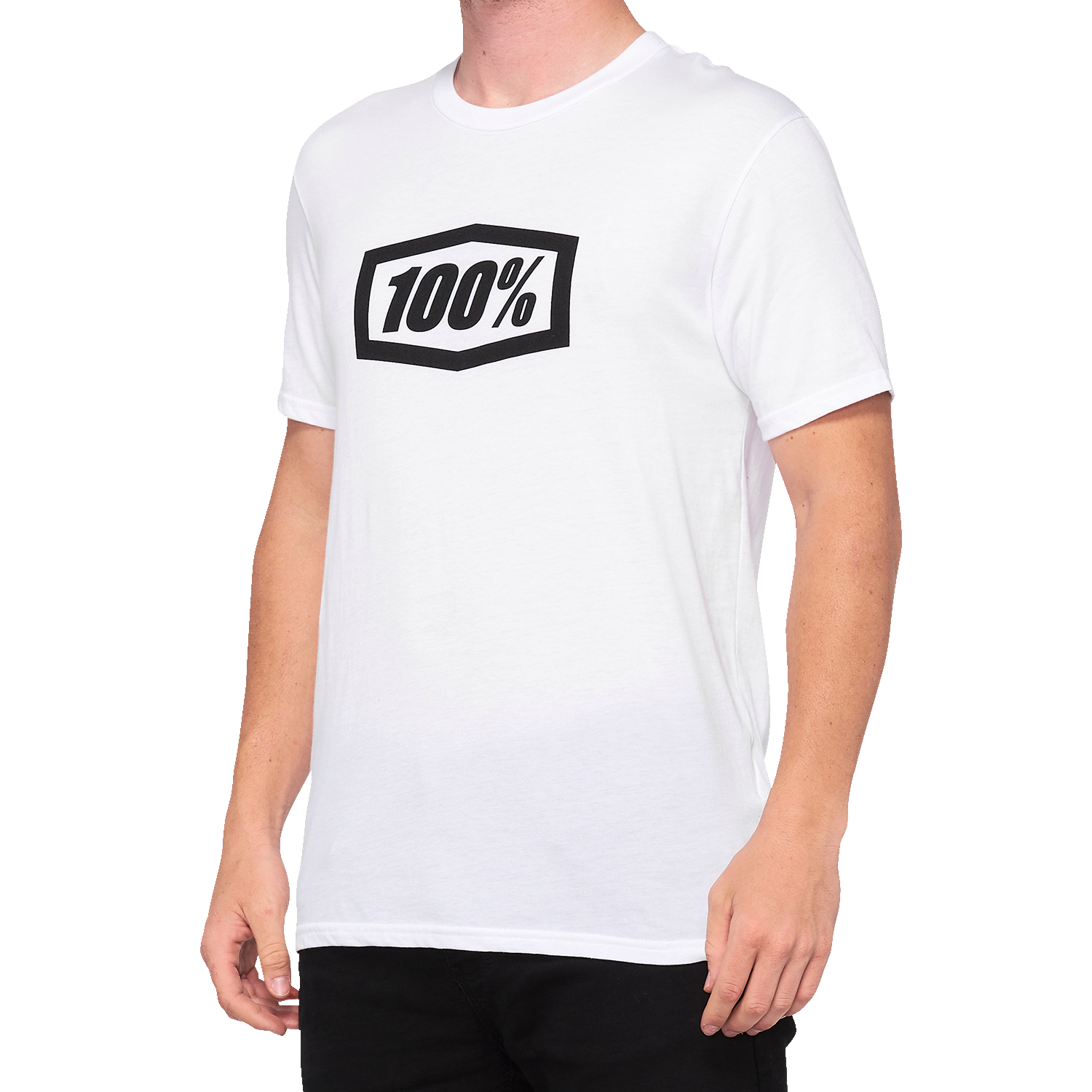 100% Icon T-Shirt - White - Small 20000-00050