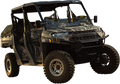 KLOCK WERKS Flare™ Windshield - 12-1/2" - Clear - Ranger KWW-05-0470