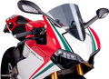 PUIG HI-TECH PARTS Race Windscreen - Smoke - Panigale 5990H