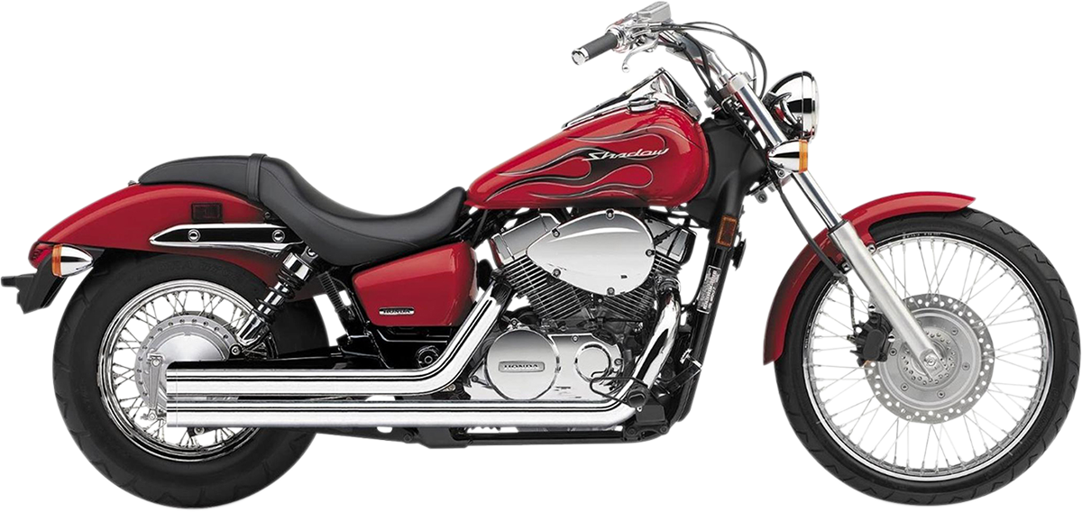 COBRA Streetrod Slashdown Exhaust - Chrome VT750C Shadow 2008-2016 1711T