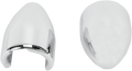 BARON Fork Bullets/Axle Nut Covers - Chrome BA-7800-02