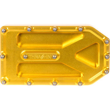 THRASHIN SUPPLY CO. Aggressor Brake Pedal Pad - Gold - Touring TSC-2220-5