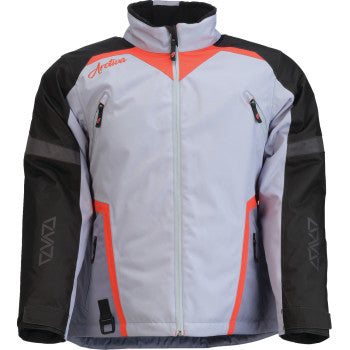 ARCTIVA Women's Pivot 8 Jacket - Gray/Coral - Medium 3121-0860