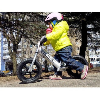 STRIDER 12" Pro Balance Bike - Silver ST-P4SI