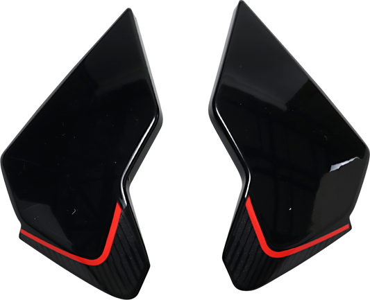 ICON Airflite Side Plates - Raceflite - Red 0133-1247