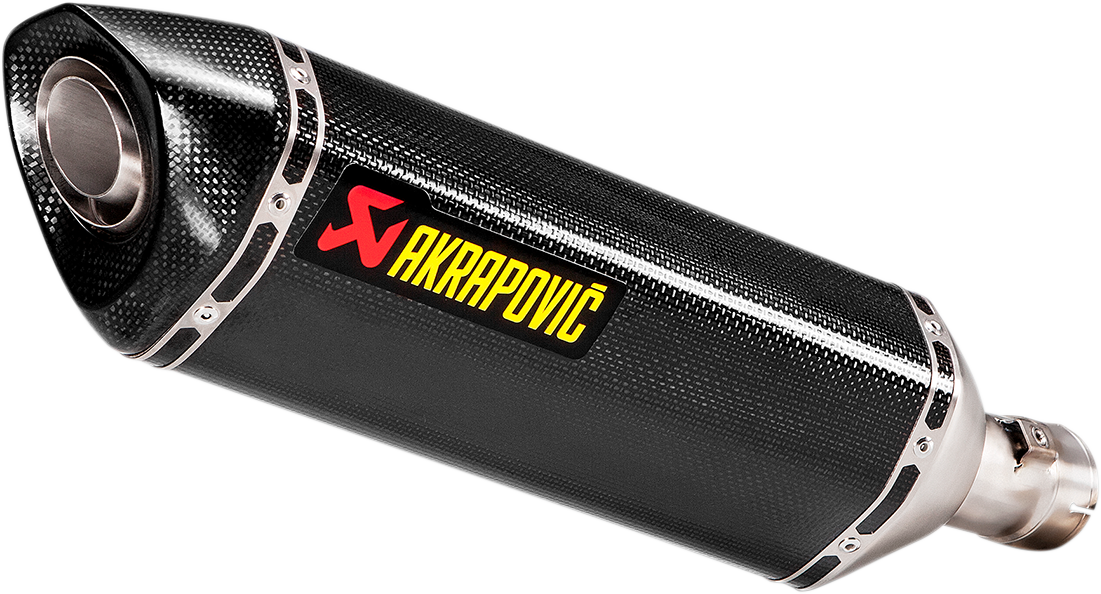 AKRAPOVIC Slip-On Line Muffler - Carbon Fiber GSX-R 1000 2017-2025  S-S10SO12-HRC 1811-3406