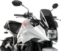 PUIG HI-TECH PARTS Race Windscreen - Dark Smoke - YZF-R3 3737F