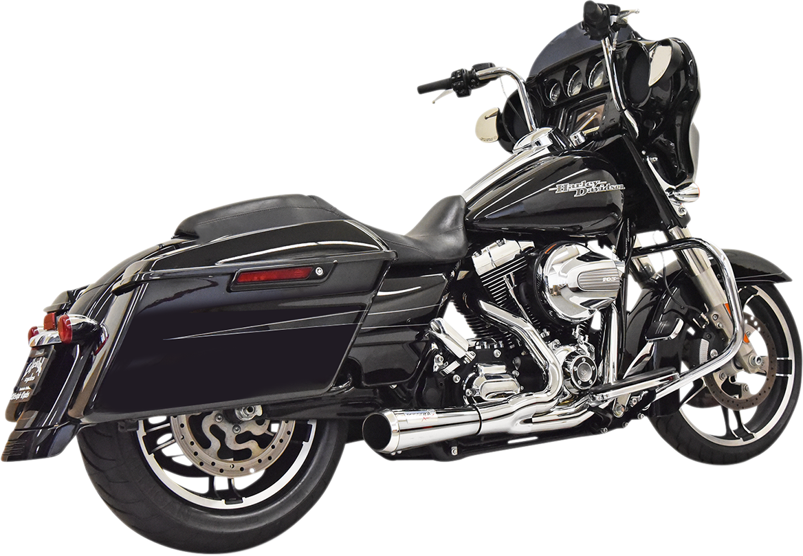 BASSANI XHAUST 2:1 Short Exhaust - Chrome 1F52R