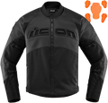 ICON Contra2™ Perf CE Jacket - Stealth - Small 2810-3660