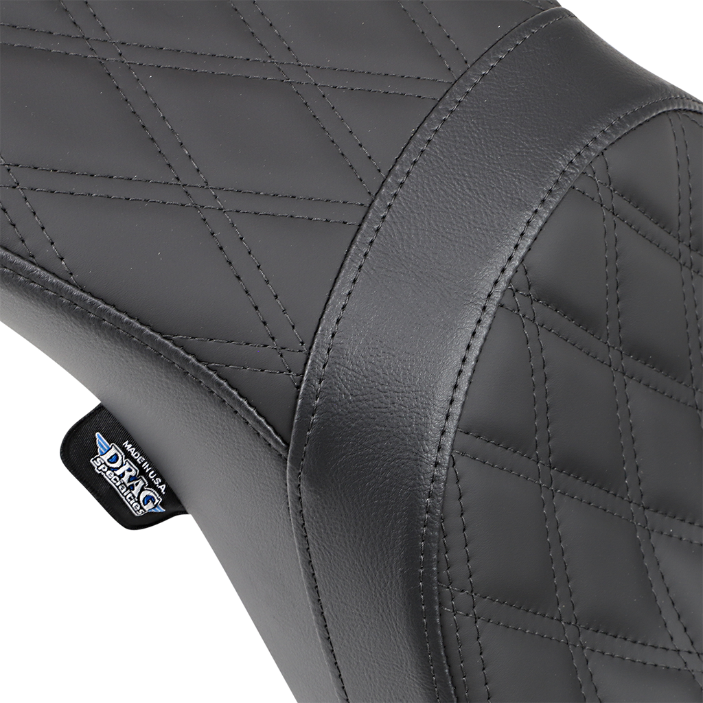 DRAG SPECIALTIES Predator 2-Up Seat - Diamond 0803-0541