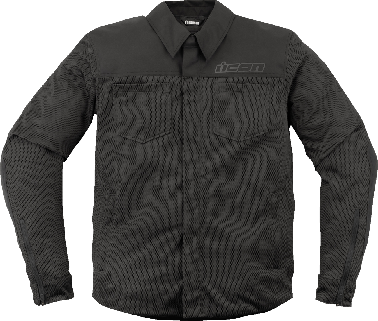 ICON Upstate Mesh CE Jacket - Black - Small 2820-6217