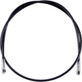 MAGNUM SHIELDING Universal XR Brake Line - 72" - Black w/ Chrome Fittings SBC0500-72