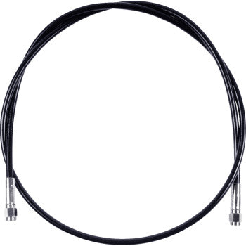 MAGNUM SHIELDING Universal XR Brake Line - 72" - Black w/ Chrome Fittings SBC0500-72
