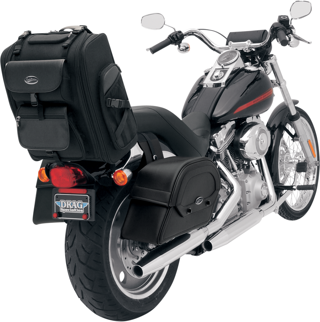 SADDLEMEN S2200E Expandable Sissy Bar Bag 3515-0080