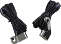 DRAG SPECIALTIES Marker Lights - White/Amber - Chrome L22-0232DCE